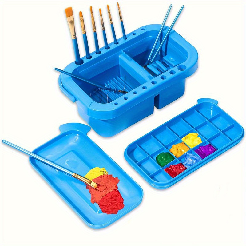 Photography Techniques - 3-in-1 Paint Brush Cleaner Basin with