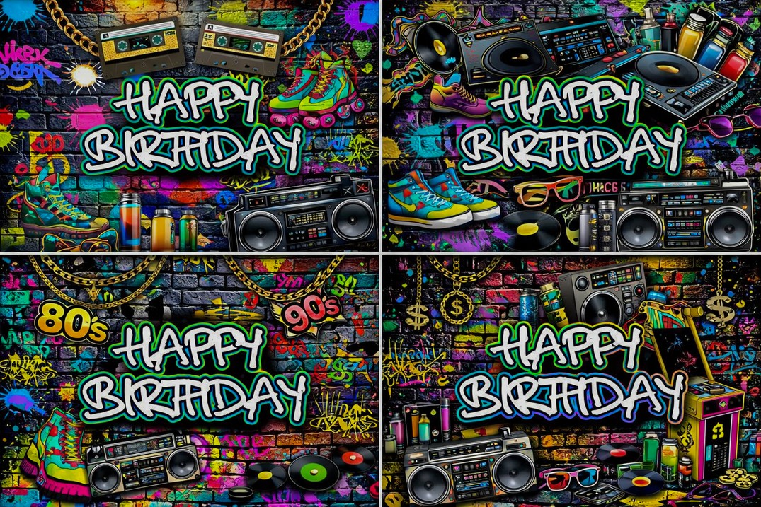 Photography Urban - graffiti hip hop boombox street art