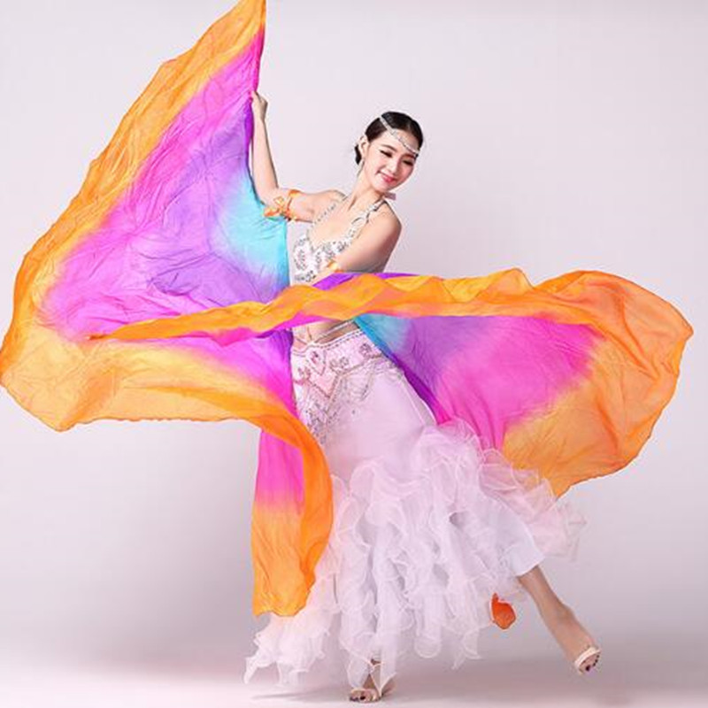 Photography Triangle - 100% Silk Oriental Dance Silk Veils