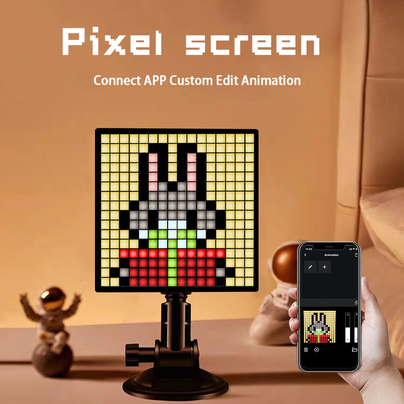 Pixel Art Led Panel - RGB LED Pixel Display Panel Lamp