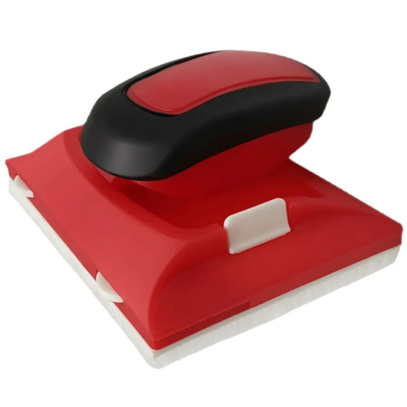 Photography Angle - Red Nylon Bristles Paint Edger for