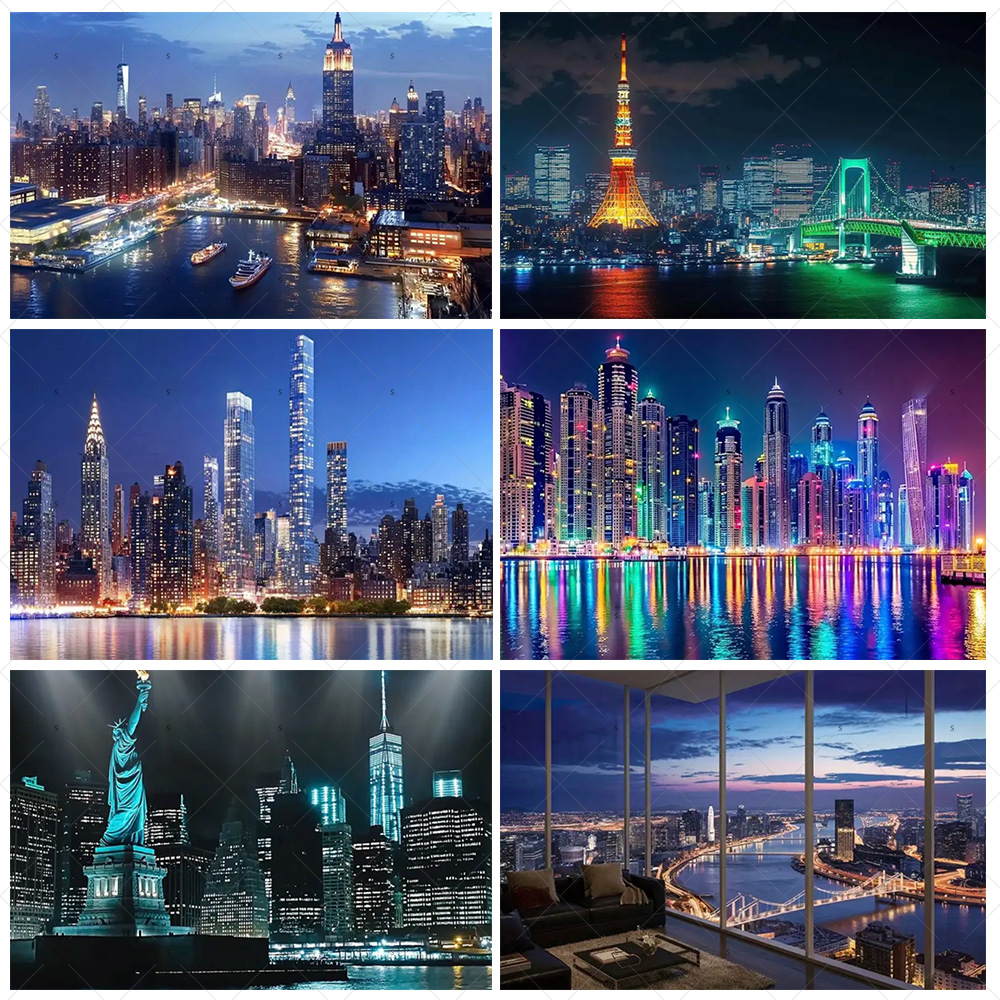 Photography Class - Night View High-Rise Building Background Banner