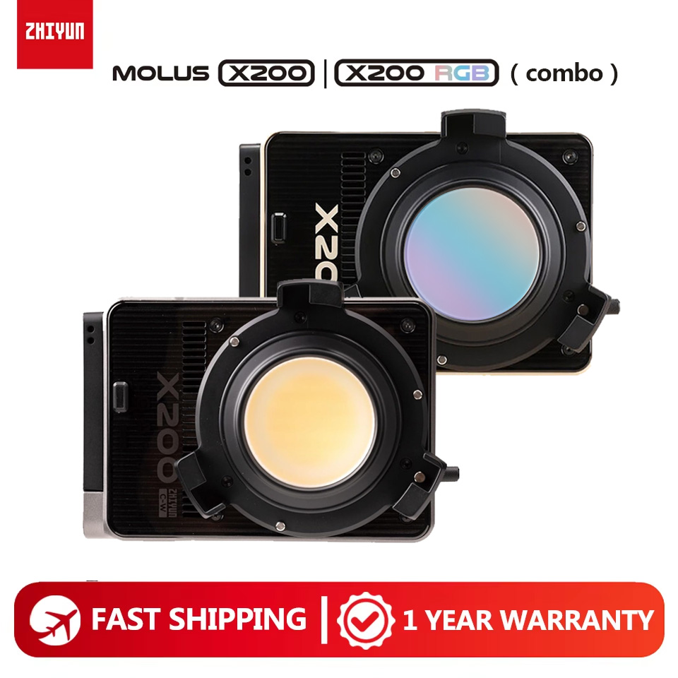 ZHIYUN MOLUS X200 X200RGB Comb - X200 Photography Kit review and price