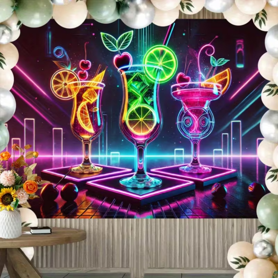 Beach Tiki Bar Colorful Cockta - Photography Class review and price