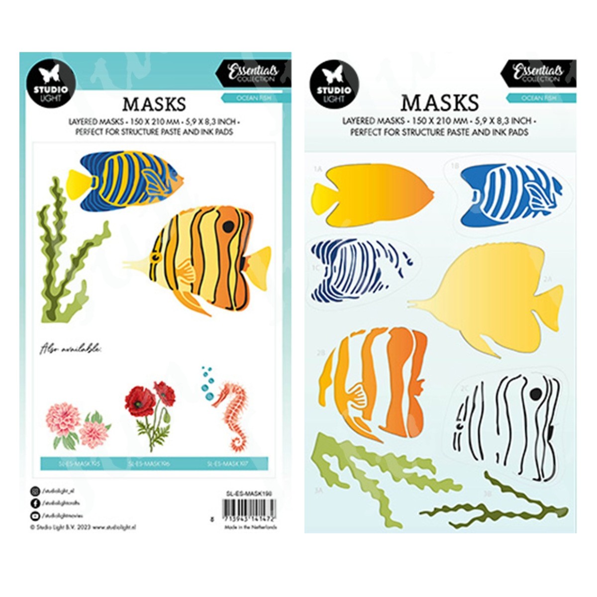 2023 New Ocean Fish Stencils M - Photography Triangle review and price