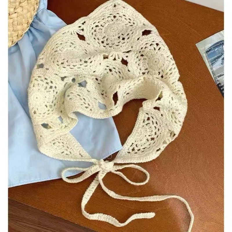 Knitted Triangle Turban Scarf  - Photography Triangle review and price