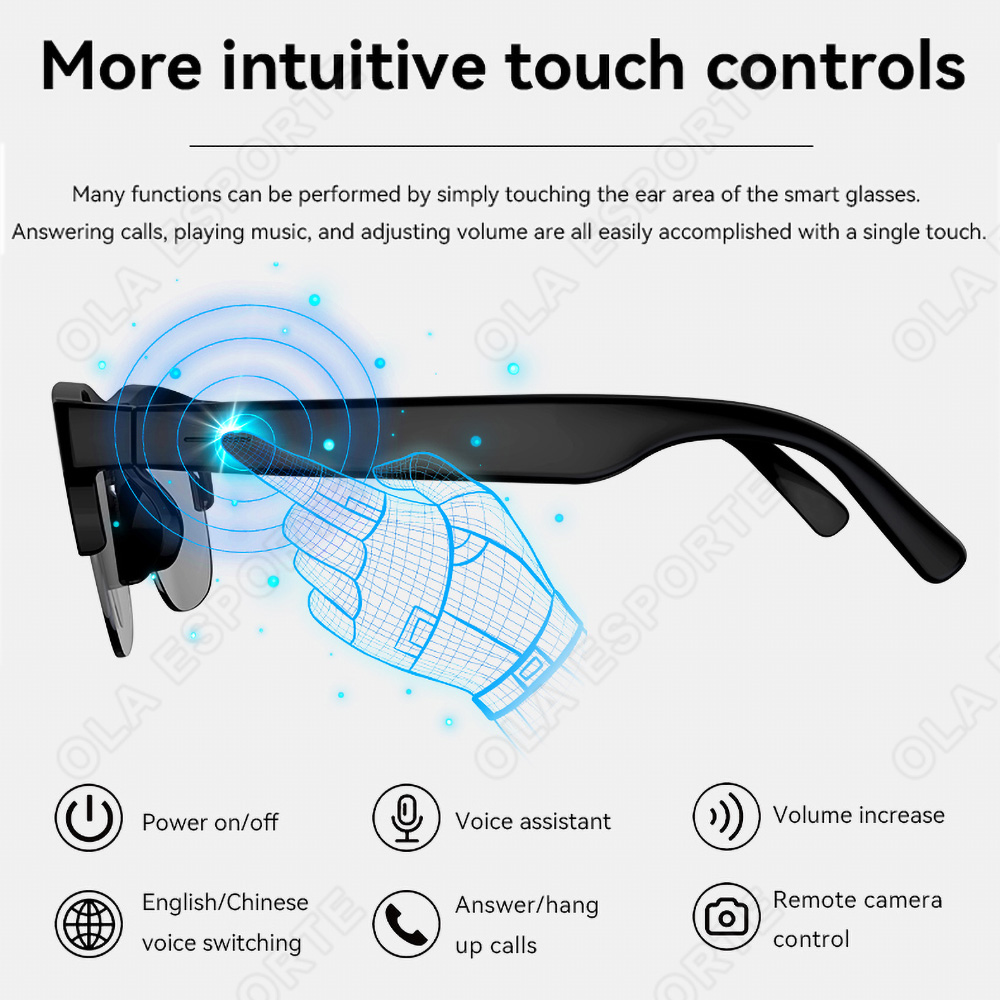 NEW Smart Glasses V5.3 Bluetoo - Photography Outdoor review and price