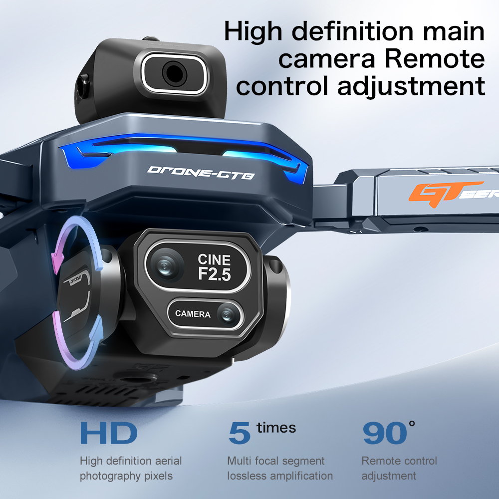 NEW GT8 HD RC Drone 4K Profess - Photography Drone review and price
