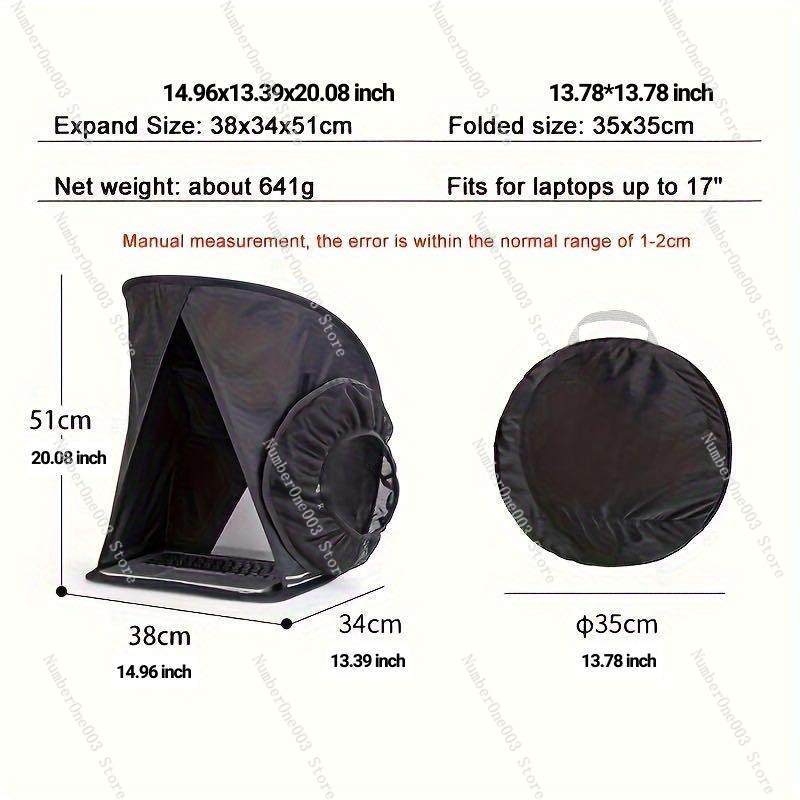 Laptop Sunshade - Foldable 17i - Photography Outdoor review and price