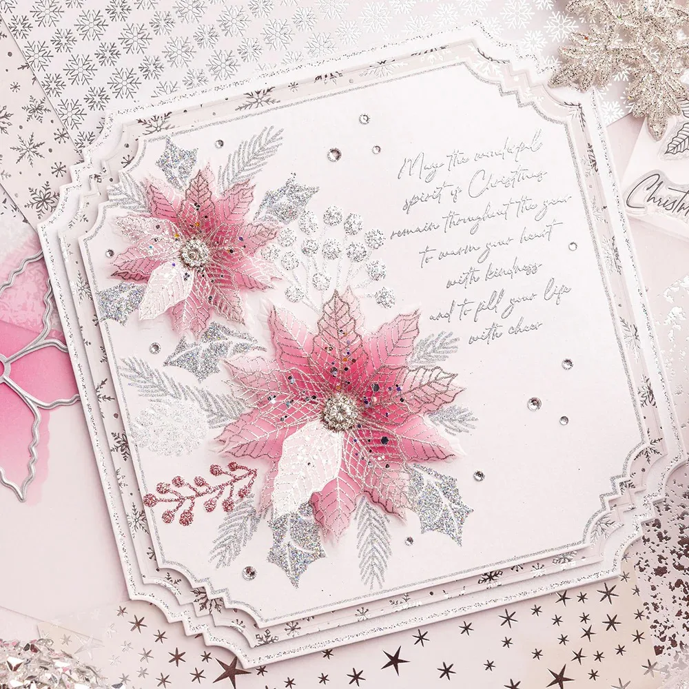 Gilded Floral Merry Christmas  - Photography Triangle review and price