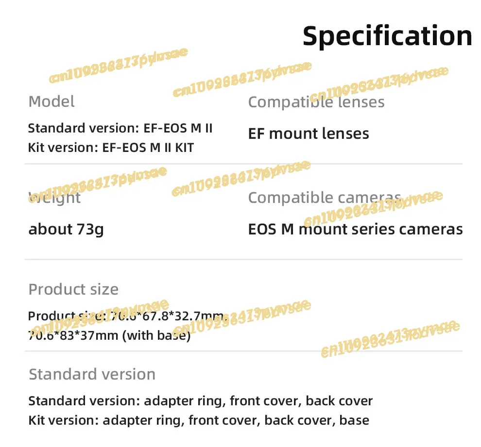 2025 New YONGNUO EFE.OSM II Au - Lens Adapter Ring review and price