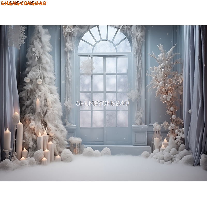 Christmas Tree With Gift Boxes - Photography Backdrop Muslin review and price
