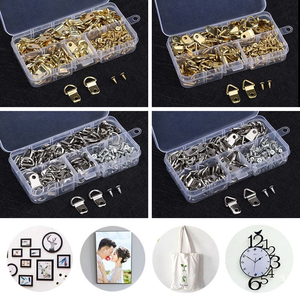 100Pcs Golden Double Hole Tria - Photography Angle review and price