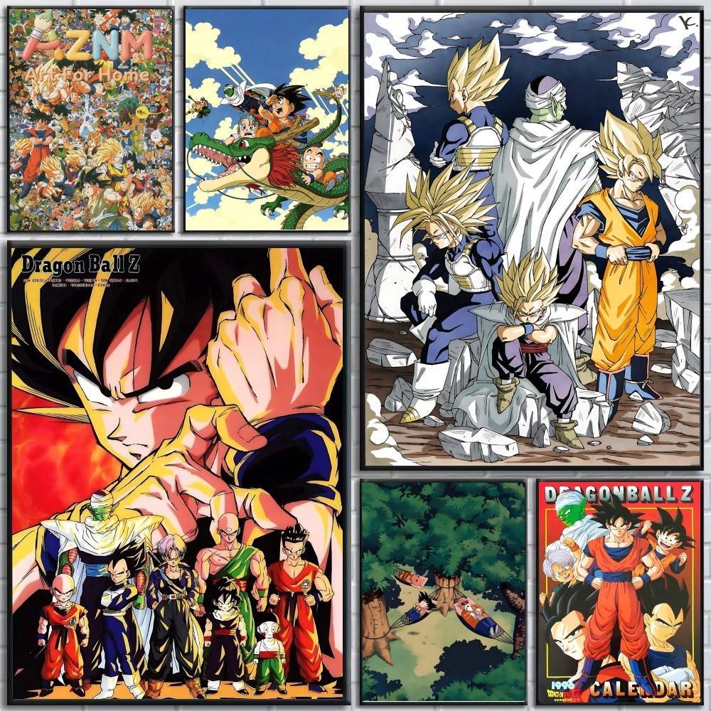 AZNM Dragon Ball Z Unframed Ca - Photography Anime review and price