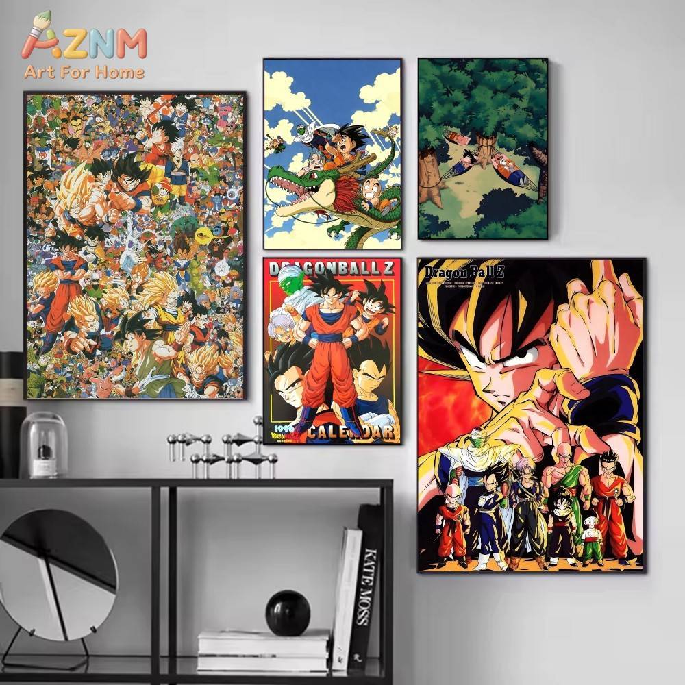 AZNM Dragon Ball Z Unframed Ca - Photography Anime review and price