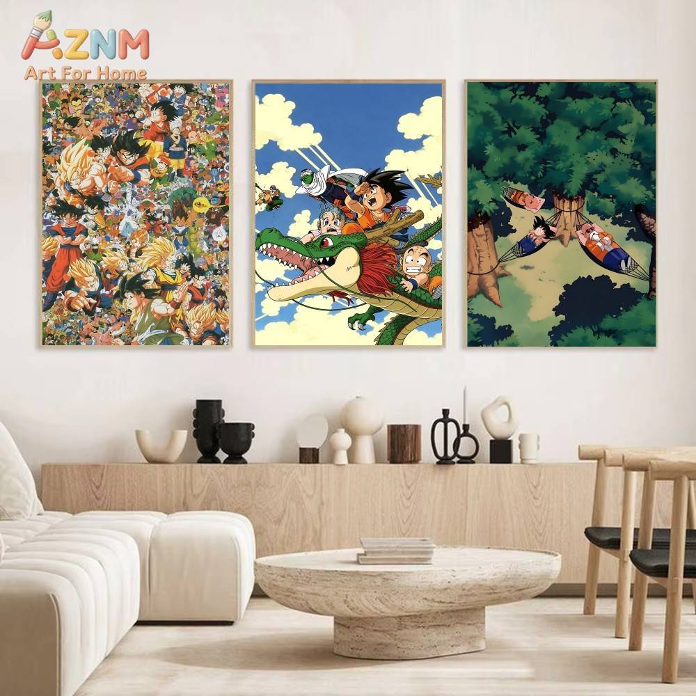 AZNM Dragon Ball Z Unframed Ca - Photography Anime review and price
