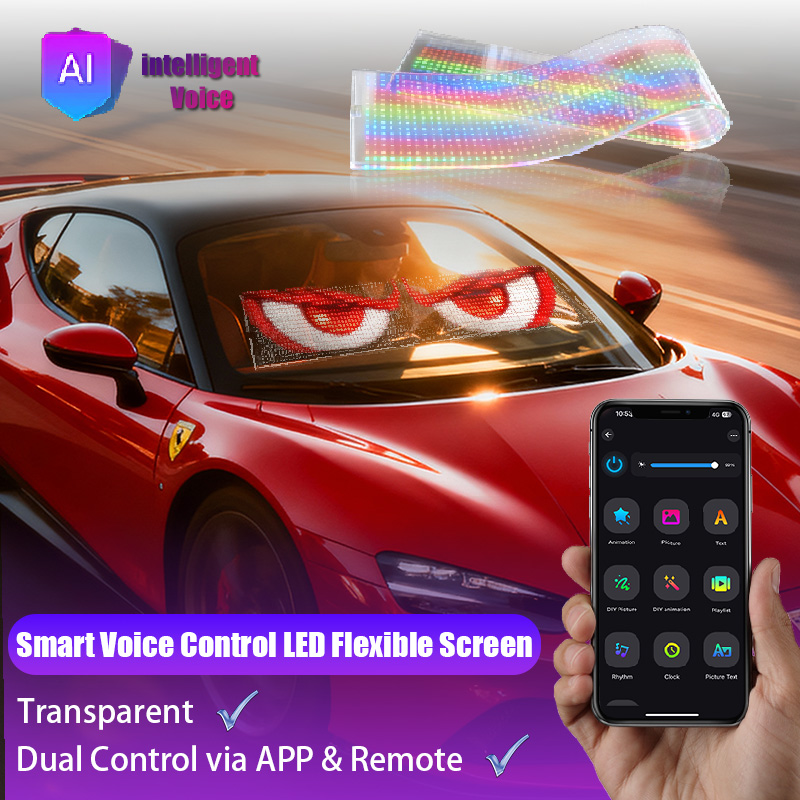 Demon Eyes Fully Transparent M - Pixel Art Led Panel review and price