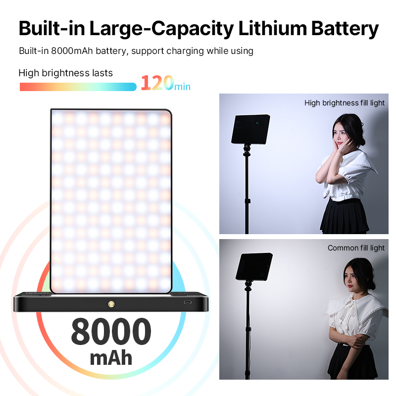 Ulanzi LT003 15W RGB Video Lig - Pixel Art Led Panel review and price