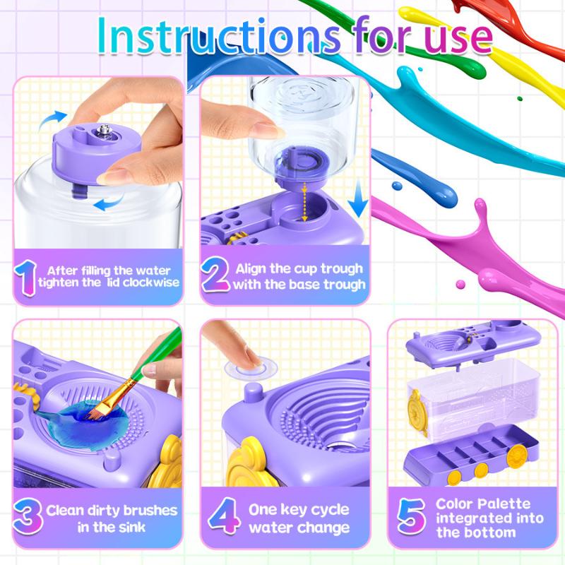 Art Brush Washer Brush Cleaner - Photography Techniques review and price