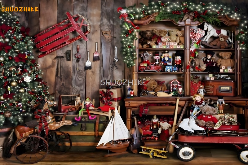 Winter Christmas Photographic  - Photography Backdrop Muslin review and price