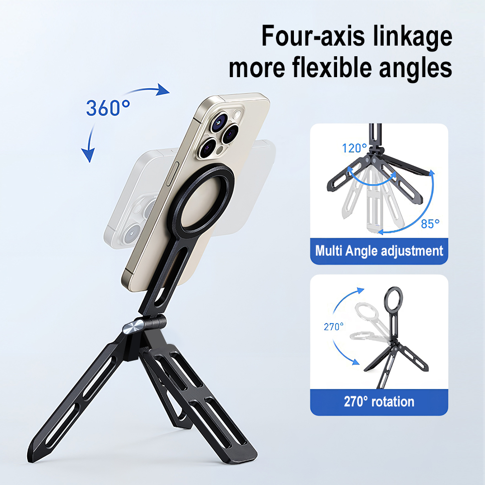 Magnetic Phone Holder Four-axi - Photography Angle review and price