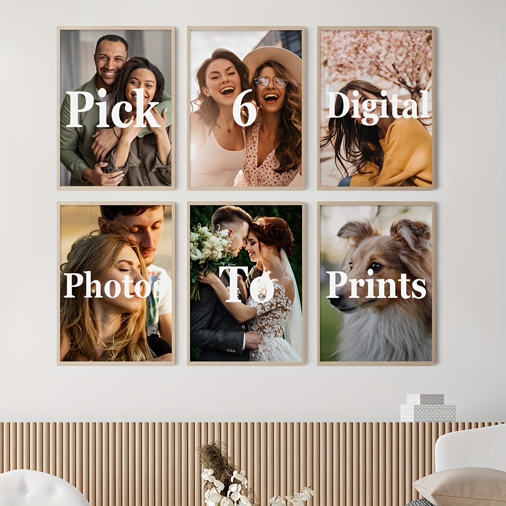 6pcs/set Custom Canvas Prints  - Photography Interior review and price
