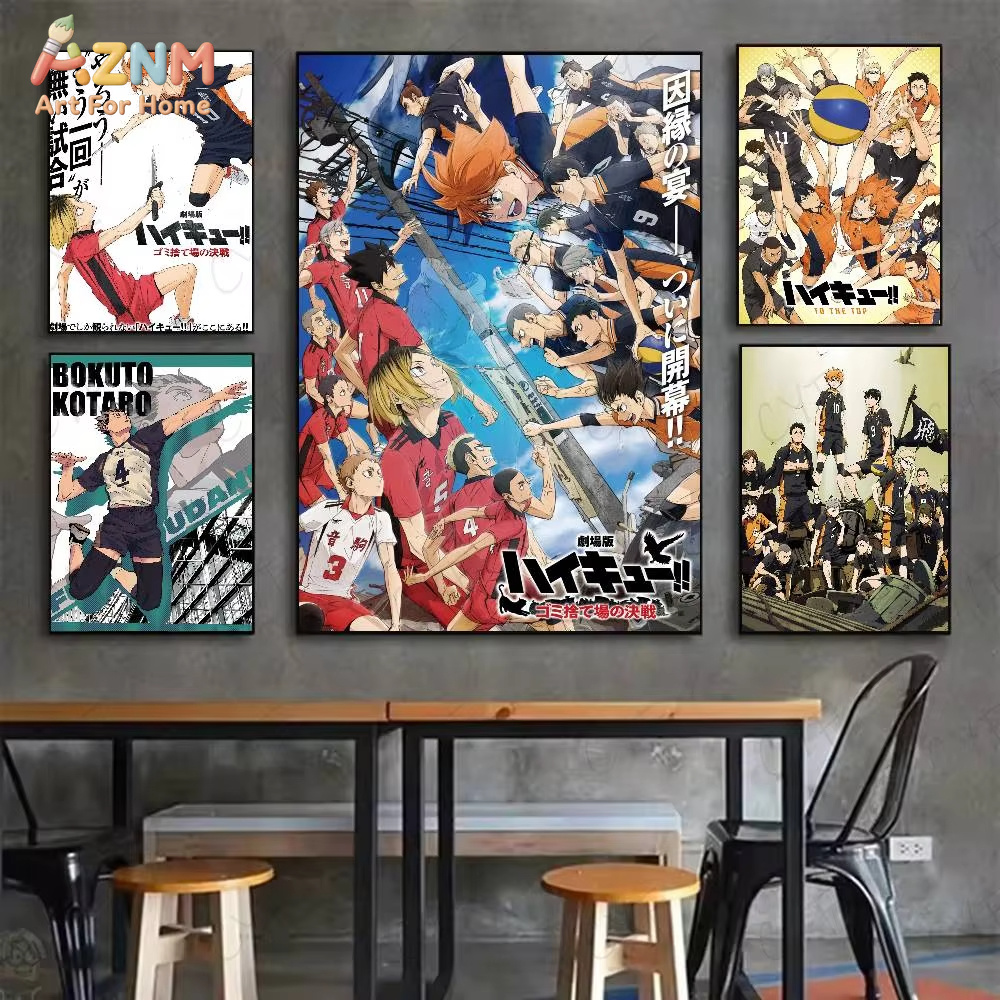 1PC ， H-Haikyuu Hot Anime Post - Photography Anime review and price