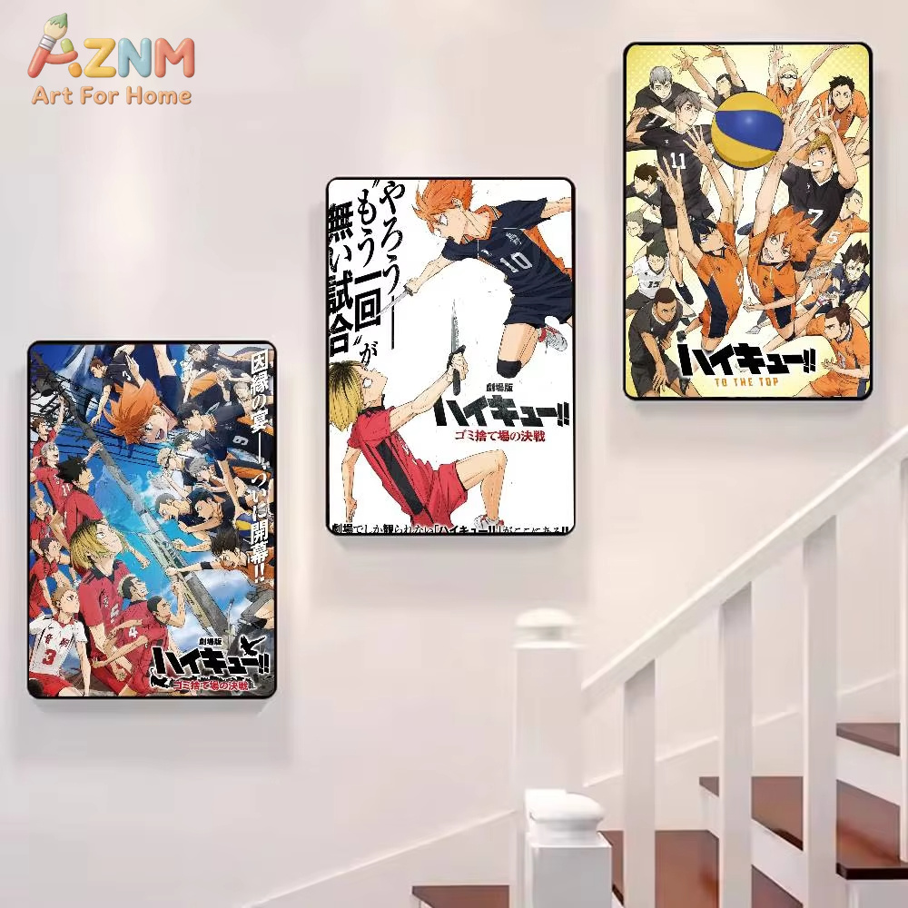 1PC ， H-Haikyuu Hot Anime Post - Photography Anime review and price